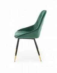 K437 krzesło ciemny zielony (1p=2szt)