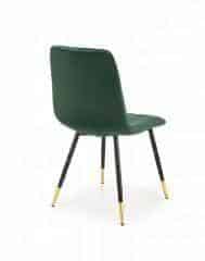 K438 krzesło ciemny zielony (1p=4szt)
