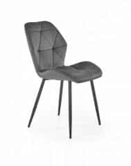 Jídelní židle K453 - šedá