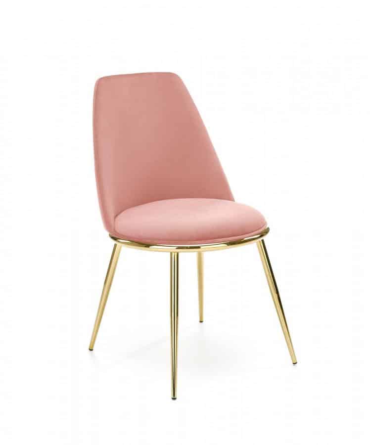 Halmar Jídelní židle K460 - růžová
