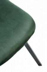 K462 krzesło ciemny zielony (1p=4szt)