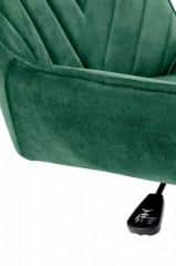 RICO fotel młodzieżowy ciemny zielony (1p=1szt)
