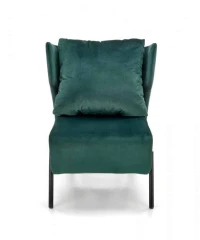 VICTUS fotel wypoczynkowy ciemny zielony/ czarny (1p=1szt)