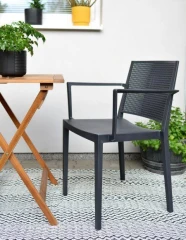 Křeslo GRID ARMCHAIR - antracit