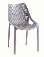 Židle BILROS - šedá